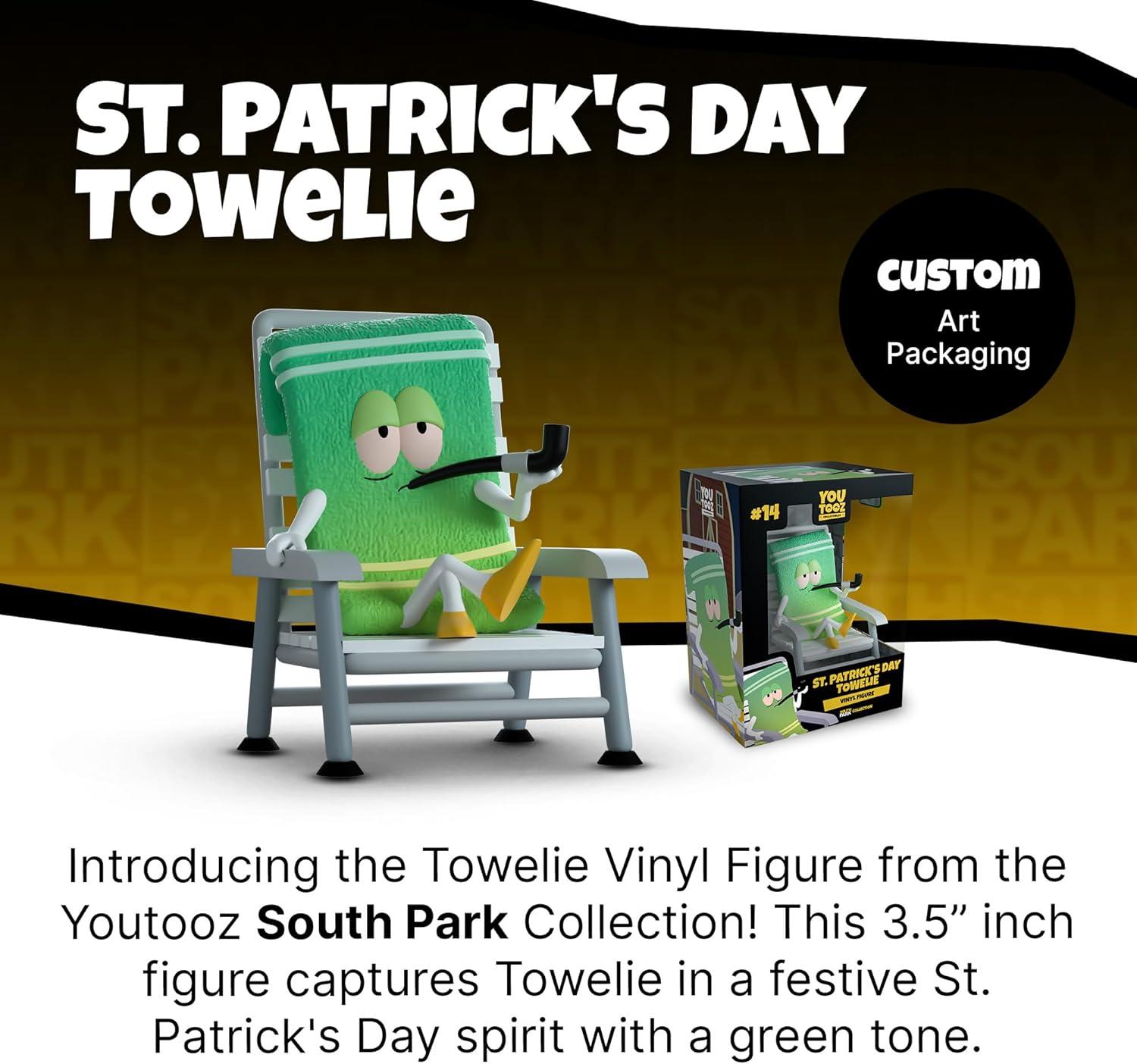 imageYoutooz South Park Vinyl Figures South Park Collection St Patricks Day Towelie 35 Inch Official Collectible Vinyl Figure