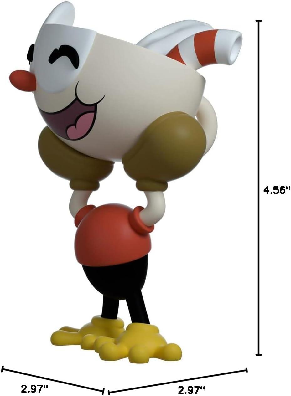 imageYoutooz You Tooz Mugman Netflix Show Edition 45 Vinyl Figure Collectible Mugman from The Cuphead Netflix Show Cuphead Collection BlueCuphead Netflix Show Edition