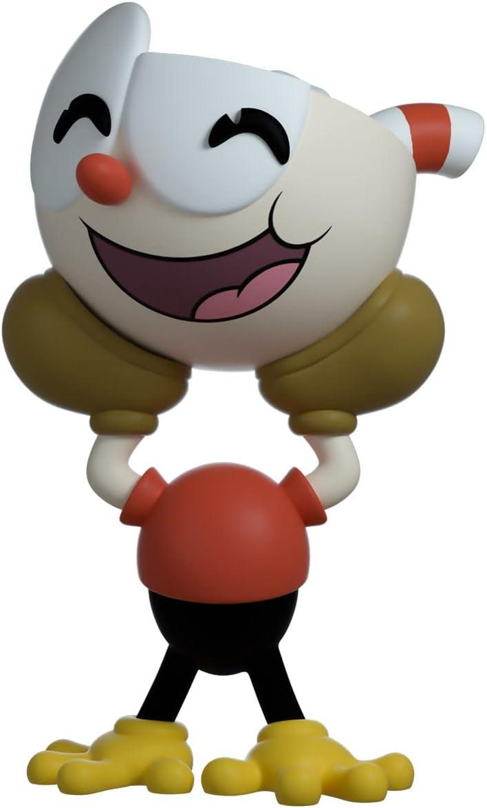 imageYoutooz You Tooz Mugman Netflix Show Edition 45 Vinyl Figure Collectible Mugman from The Cuphead Netflix Show Cuphead Collection BlueCuphead Netflix Show Edition
