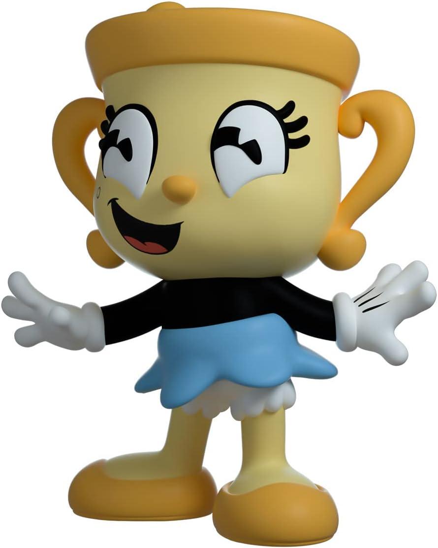 imageYoutooz You Tooz Mugman Netflix Show Edition 45 Vinyl Figure Collectible Mugman from The Cuphead Netflix Show Cuphead Collection BlueMs Chalice