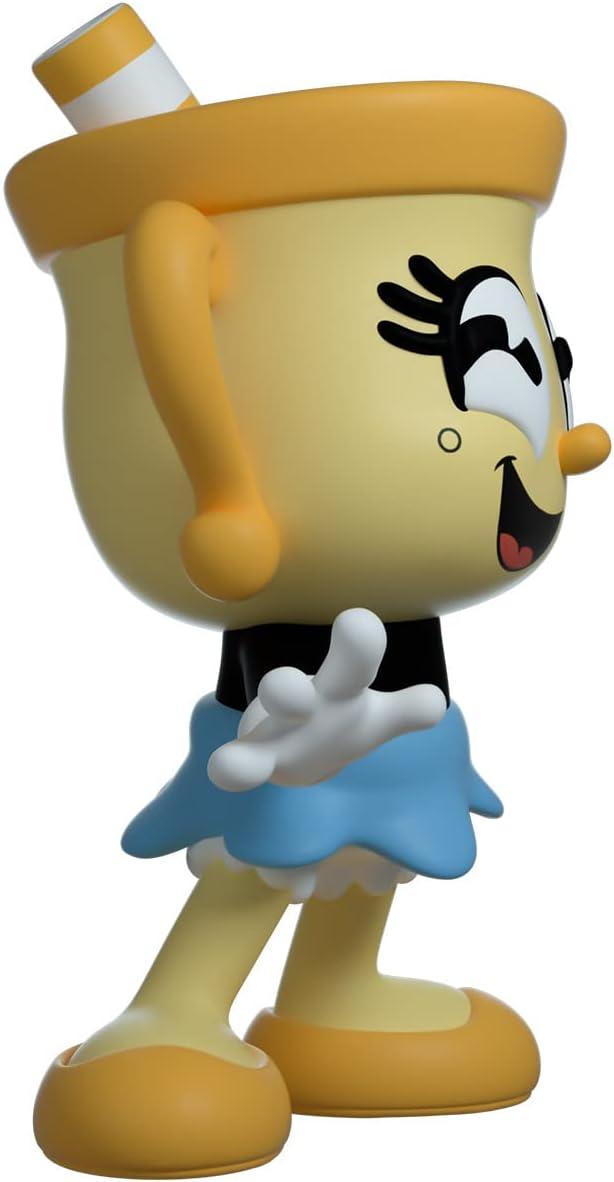 imageYoutooz You Tooz Mugman Netflix Show Edition 45 Vinyl Figure Collectible Mugman from The Cuphead Netflix Show Cuphead Collection BlueMs Chalice