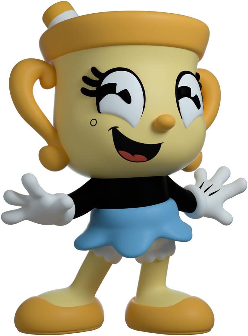 imageYoutooz You Tooz Mugman Netflix Show Edition 45 Vinyl Figure Collectible Mugman from The Cuphead Netflix Show Cuphead Collection BlueMs Chalice