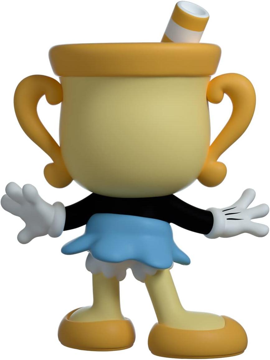 imageYoutooz You Tooz Mugman Netflix Show Edition 45 Vinyl Figure Collectible Mugman from The Cuphead Netflix Show Cuphead Collection BlueMs Chalice