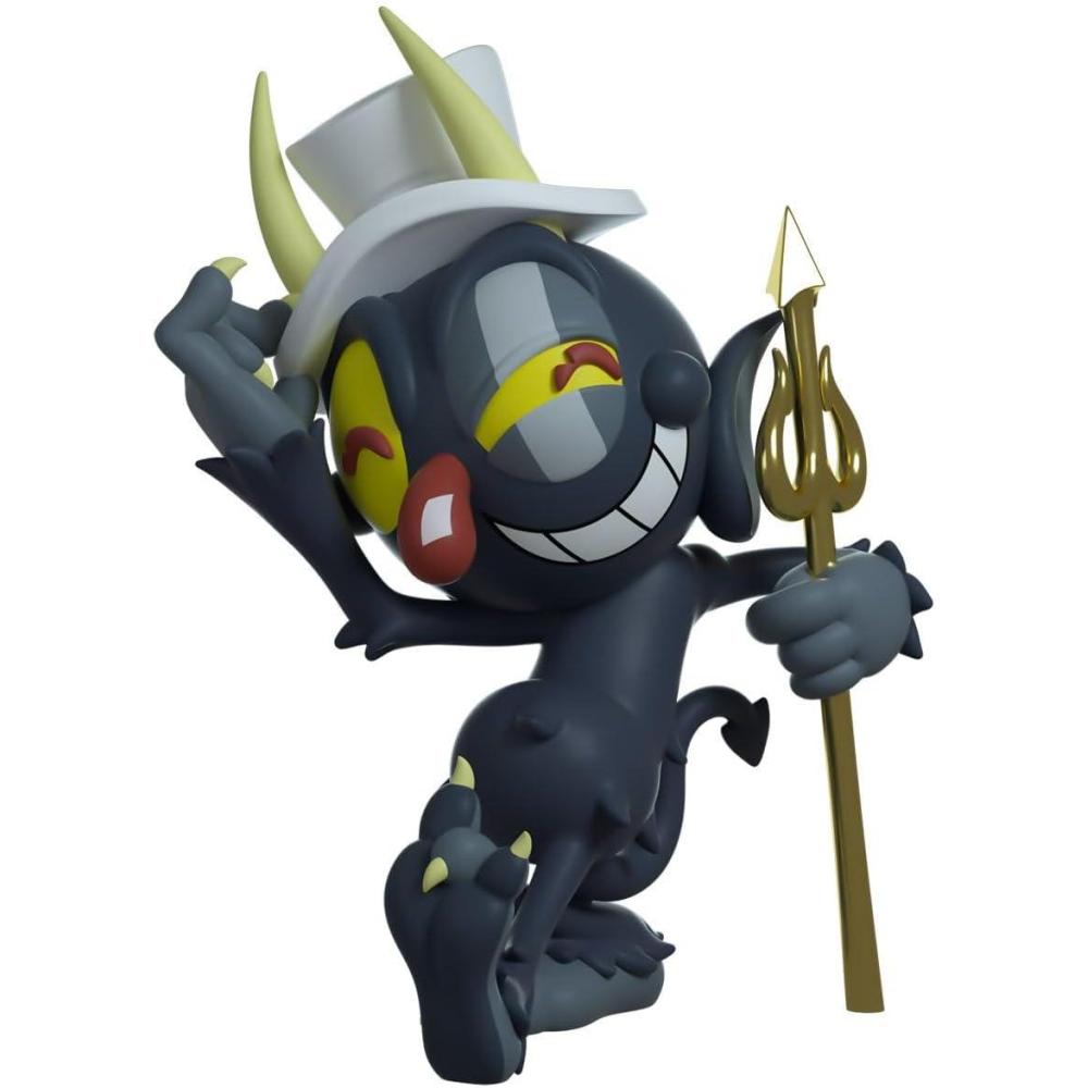 imageYoutooz You Tooz Mugman Netflix Show Edition 45 Vinyl Figure Collectible Mugman from The Cuphead Netflix Show Cuphead Collection BlueThe Devil