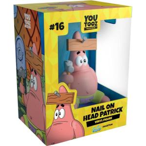 Youtooz No, This is Patrick 4.3″ Vinyl Figure, High Detailed Collectible Spongebob Collection(Nail on Head Patrick)