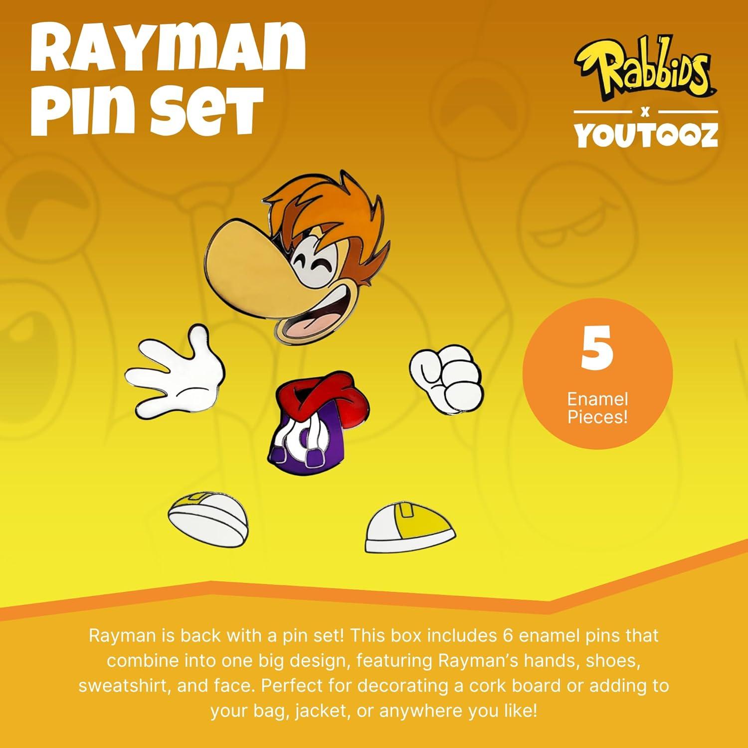 imageYoutooz Rayman Legends Pin Set Official Licensed Rayman Pins Collectors Box Includes 6 Enamel Pins By Youtooz Rayman Legends Collection