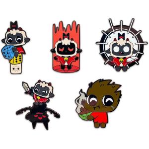 Youtooz Cult of the Lamb Set – Official Licensed Pins, Collectors Box Includes 5 Pins