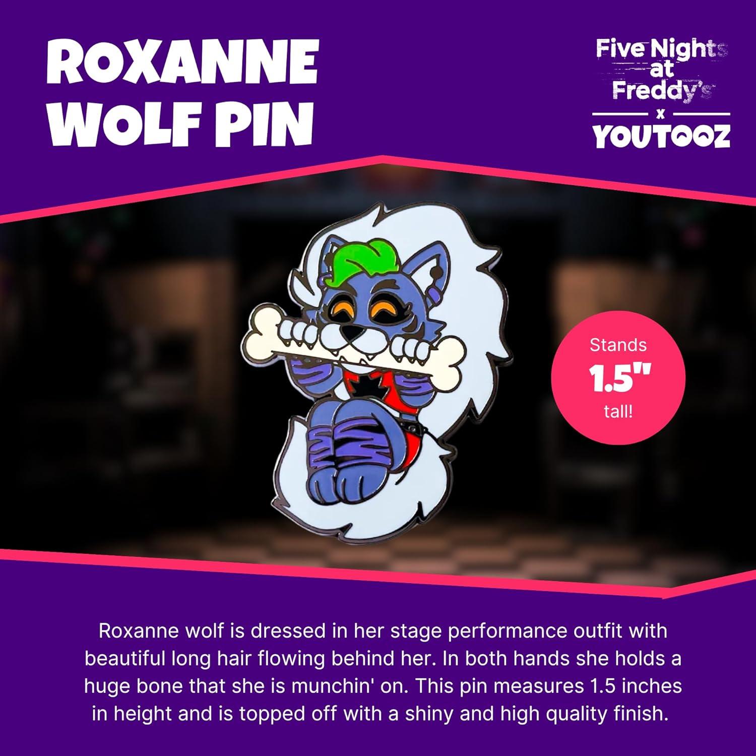 imageYoutooz Five Nights At Freddys Pin Official Licensed FNAF Pins Collectors FNAF Pin Collection Includes Pin By Youtooz Five Nights At Freddys CollectionRoxanne Wolf