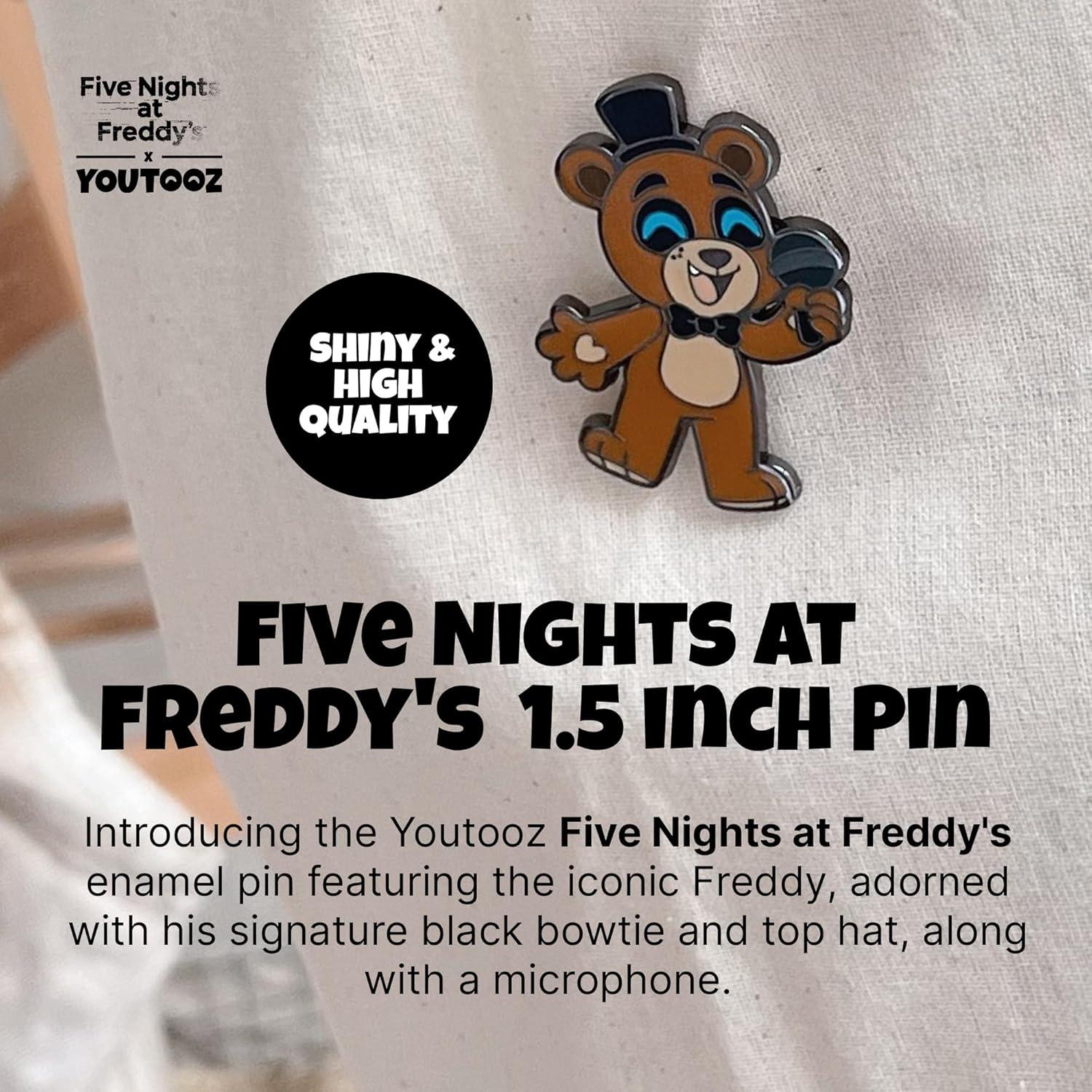 imageYoutooz Five Nights At Freddys Pin Official Licensed FNAF Pins Collectors FNAF Pin Collection Includes Pin By Youtooz Five Nights At Freddys CollectionFreddy