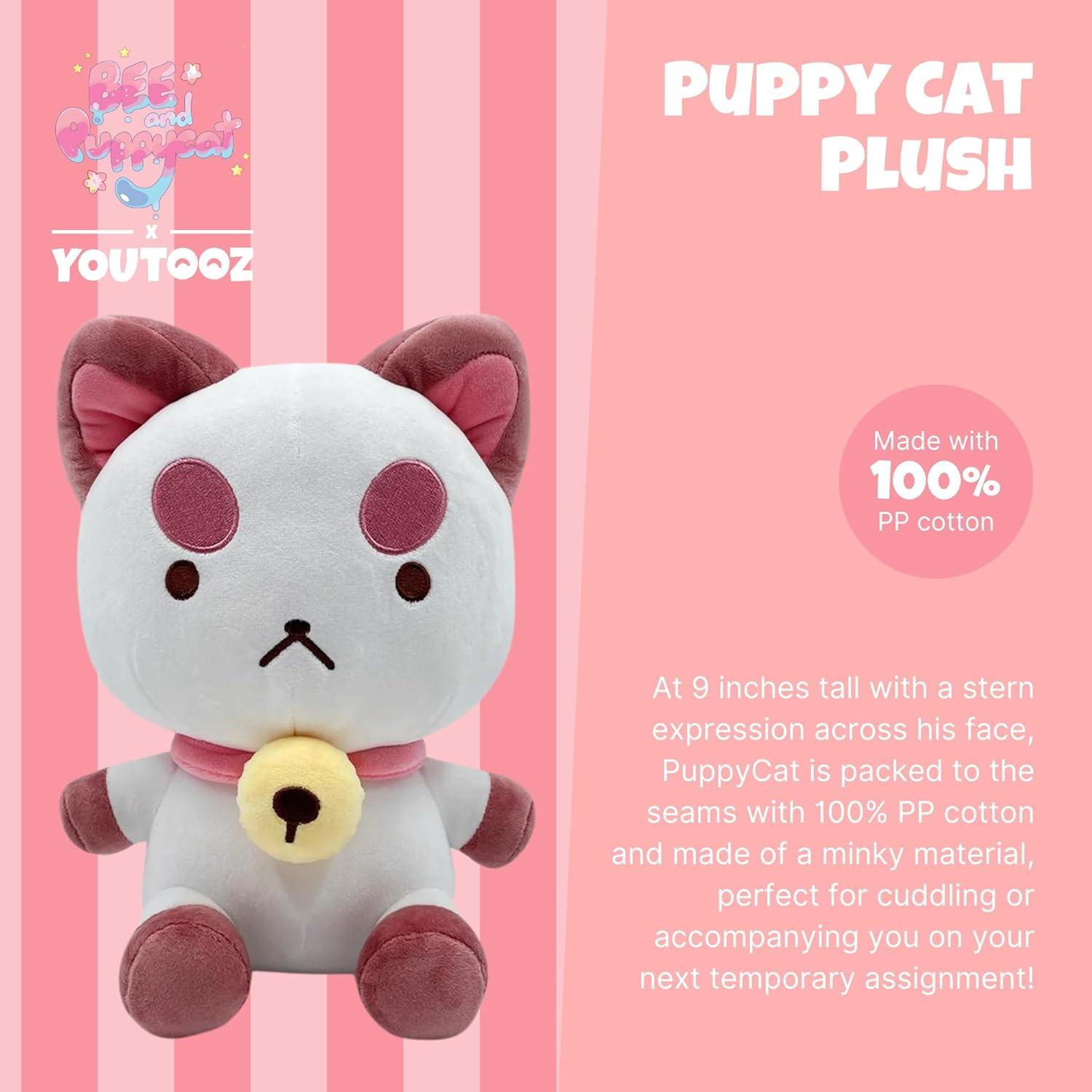 imageYoutooz Puppycat Plush 9in Collectible Plushie from Bee and Puppycat Plush Collection