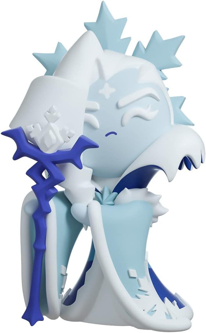 imageYoutooz Pure Vanilla Cookie 45 Vinyl Figure Official Collectible from Cookie Run KingdomFrost Queen Cookie