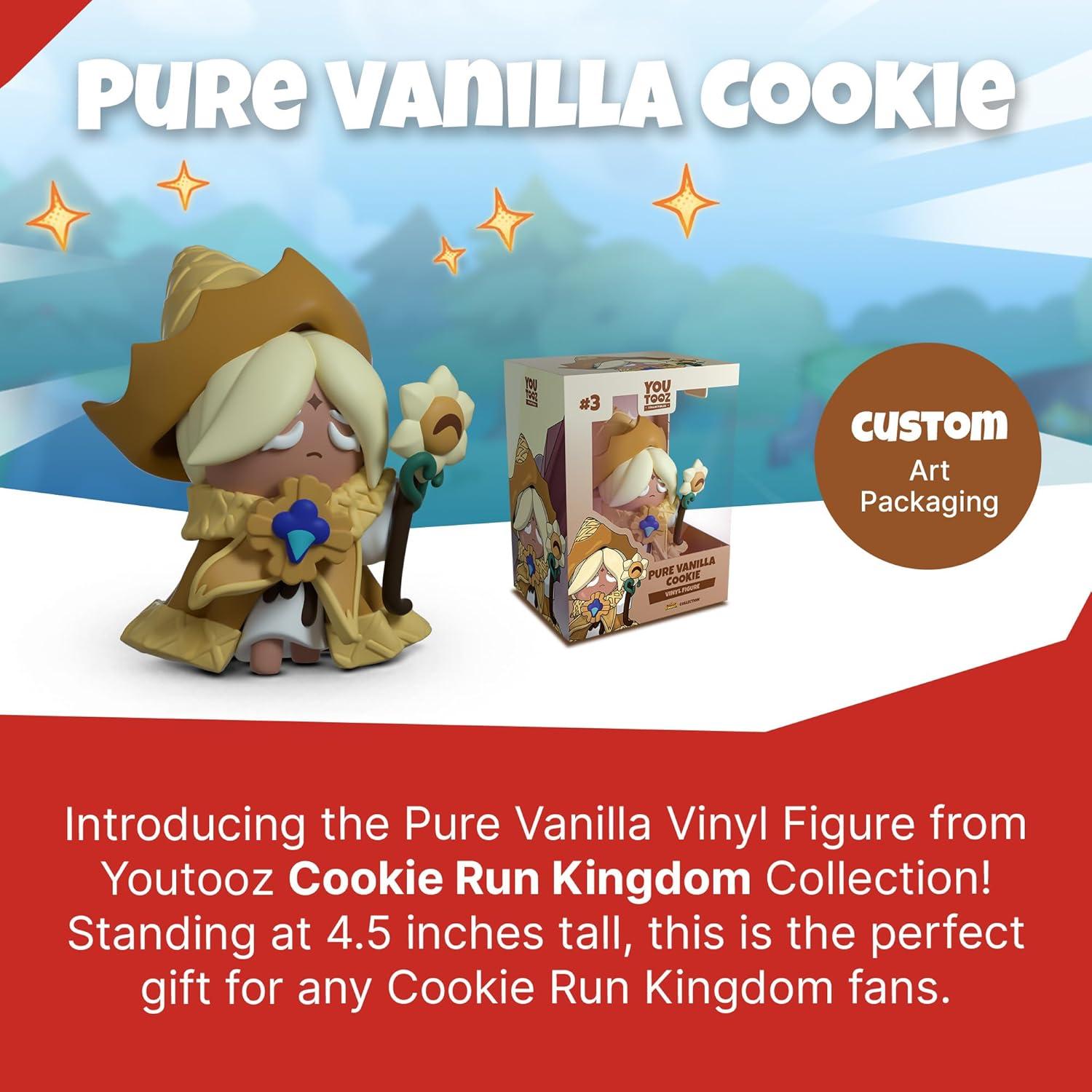imageYoutooz Pure Vanilla Cookie 45 Vinyl Figure Official Collectible from Cookie Run KingdomPure Vanilla