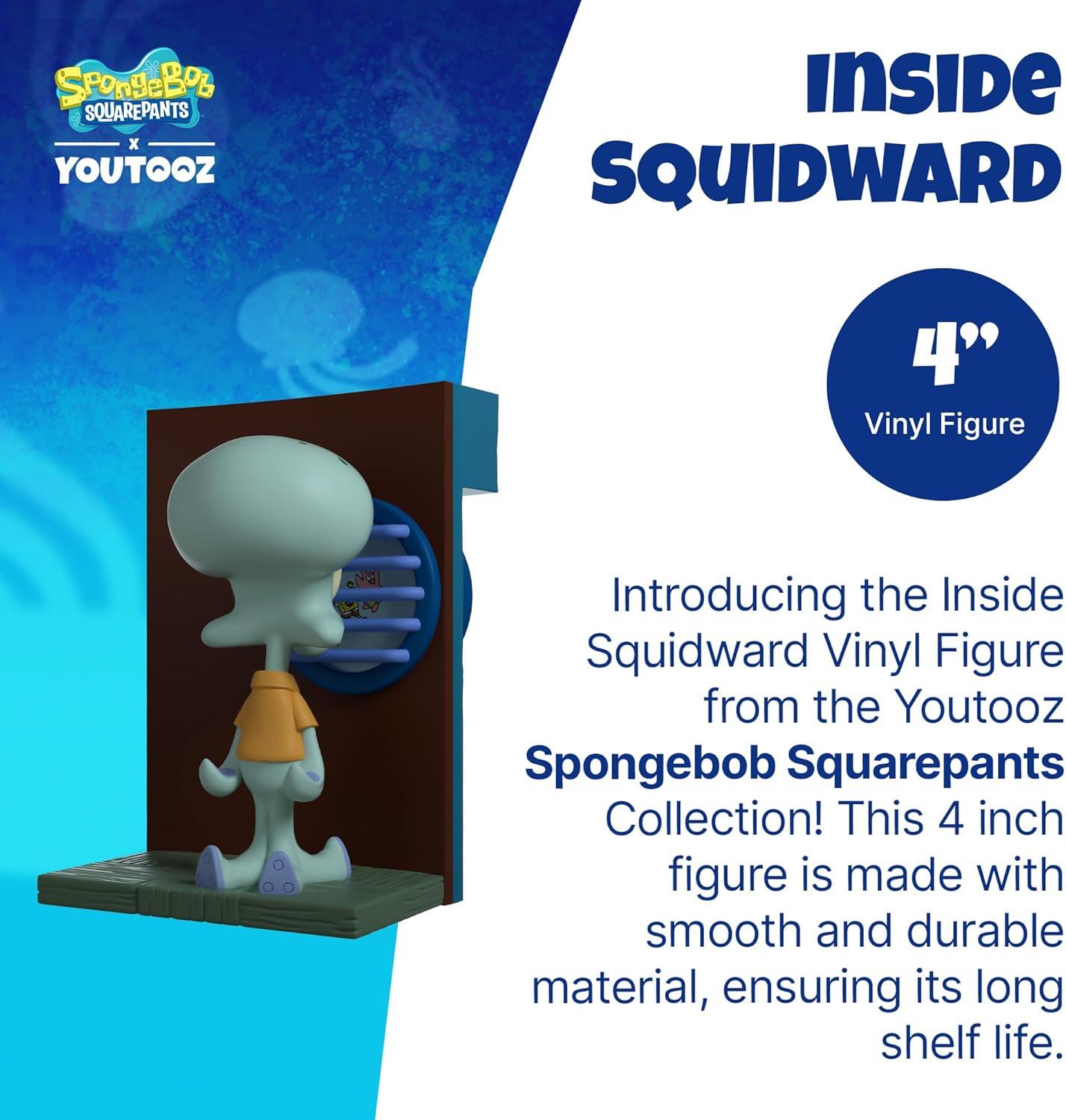 imageYoutooz Savage Patrick Vinyl Figure Limited Edition Collectible Toy 48 Stylized Figurine Premium Display Art Toy Gift for Fans amp CollectorsInside Squidward