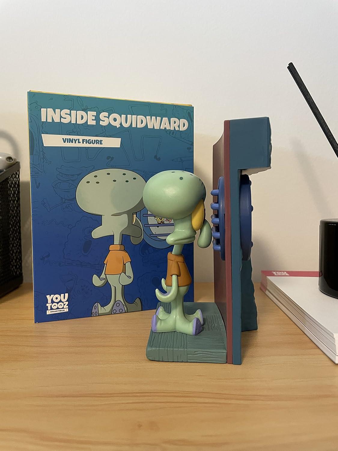 imageYoutooz Savage Patrick Vinyl Figure Limited Edition Collectible Toy 48 Stylized Figurine Premium Display Art Toy Gift for Fans amp CollectorsInside Squidward