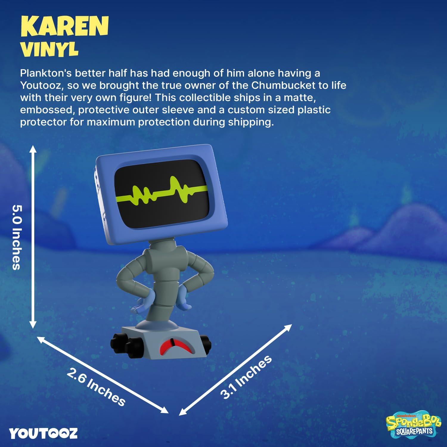 imageYoutooz Savage Patrick Vinyl Figure Limited Edition Collectible Toy 48 Stylized Figurine Premium Display Art Toy Gift for Fans amp CollectorsKaren