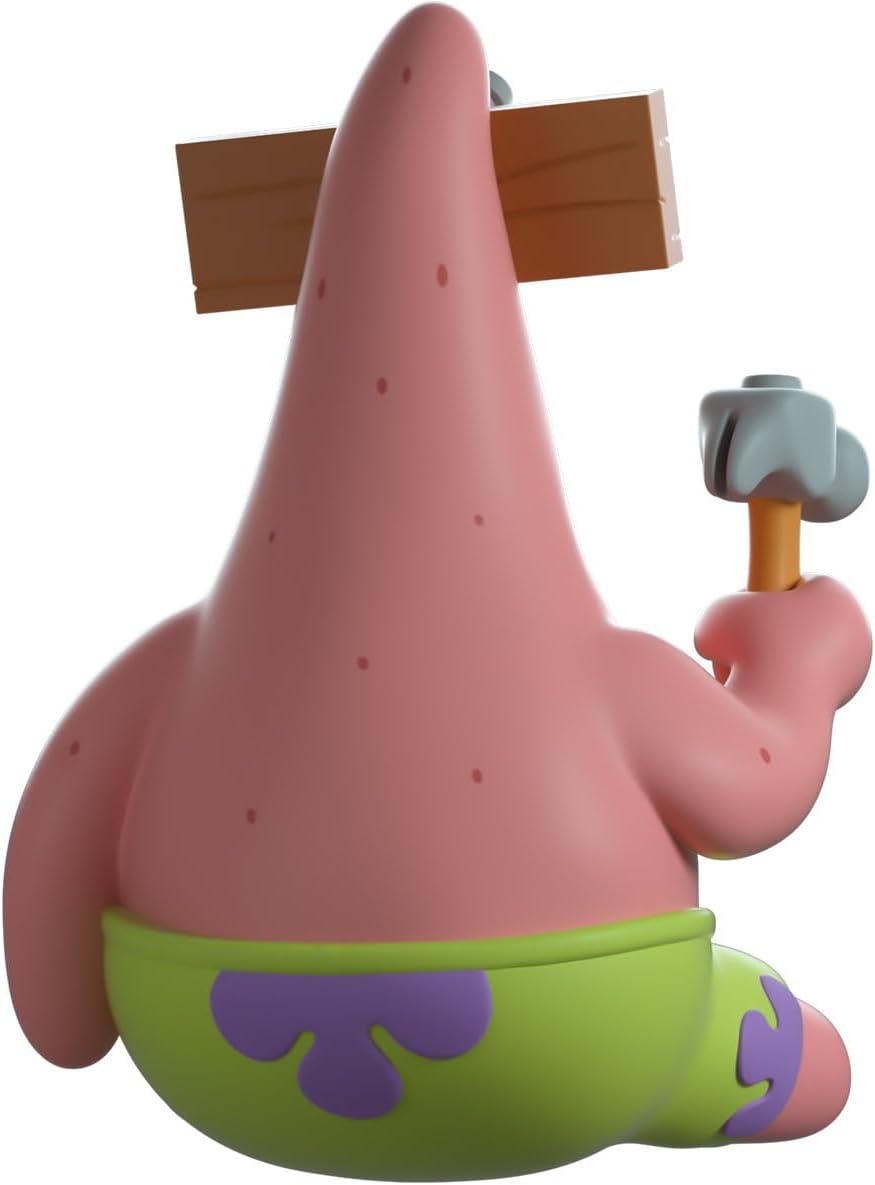 imageYoutooz Savage Patrick Vinyl Figure Limited Edition Collectible Toy 48 Stylized Figurine Premium Display Art Toy Gift for Fans amp CollectorsNail on Head Patrick
