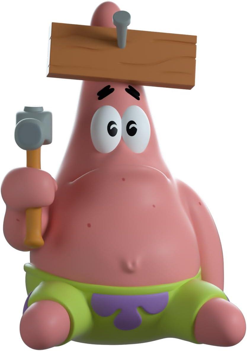 imageYoutooz Savage Patrick Vinyl Figure Limited Edition Collectible Toy 48 Stylized Figurine Premium Display Art Toy Gift for Fans amp CollectorsNail on Head Patrick