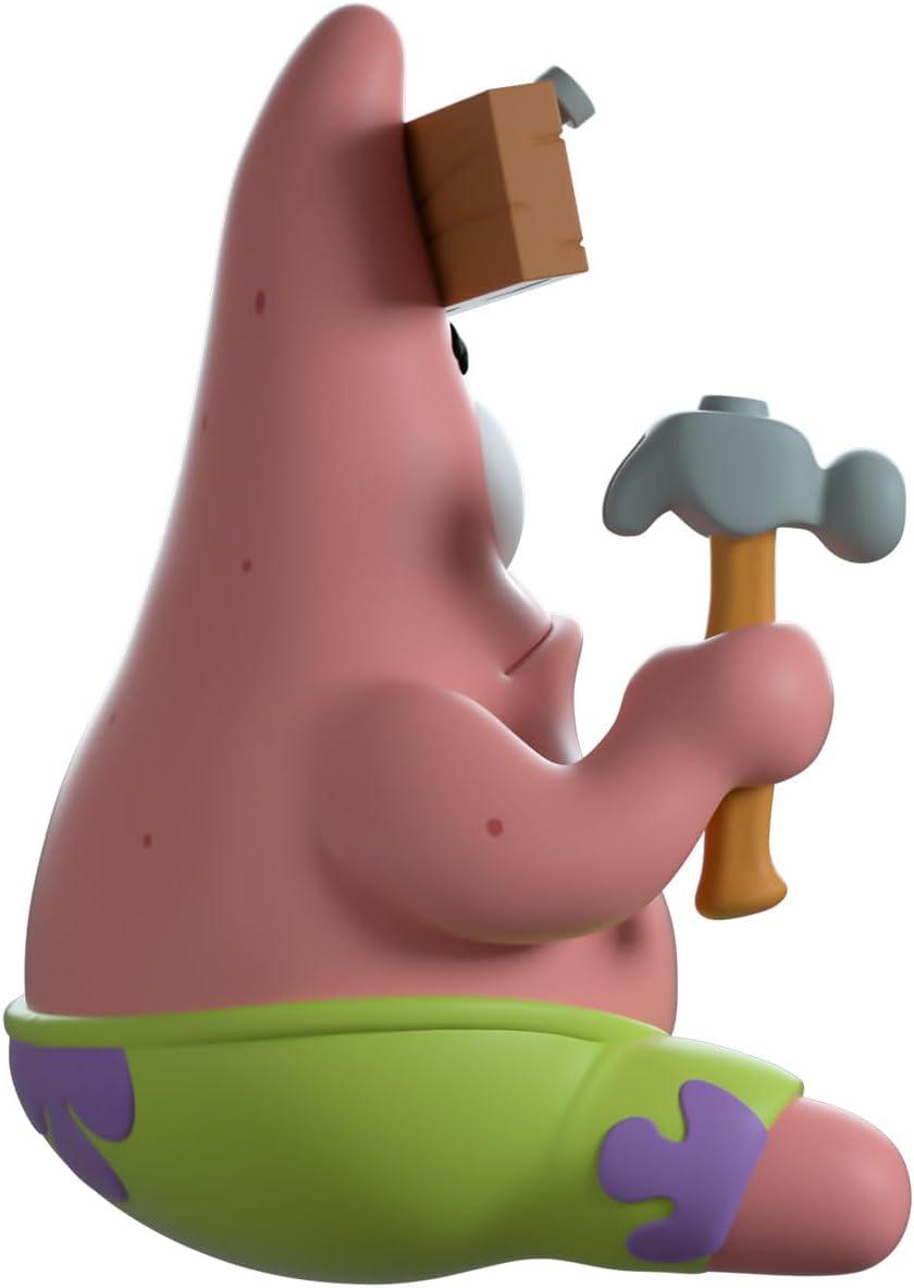 imageYoutooz Savage Patrick Vinyl Figure Limited Edition Collectible Toy 48 Stylized Figurine Premium Display Art Toy Gift for Fans amp CollectorsNail on Head Patrick