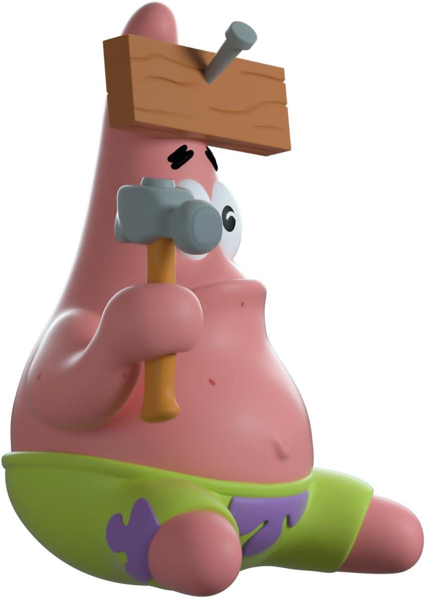 imageYoutooz Savage Patrick Vinyl Figure Limited Edition Collectible Toy 48 Stylized Figurine Premium Display Art Toy Gift for Fans amp CollectorsNail on Head Patrick