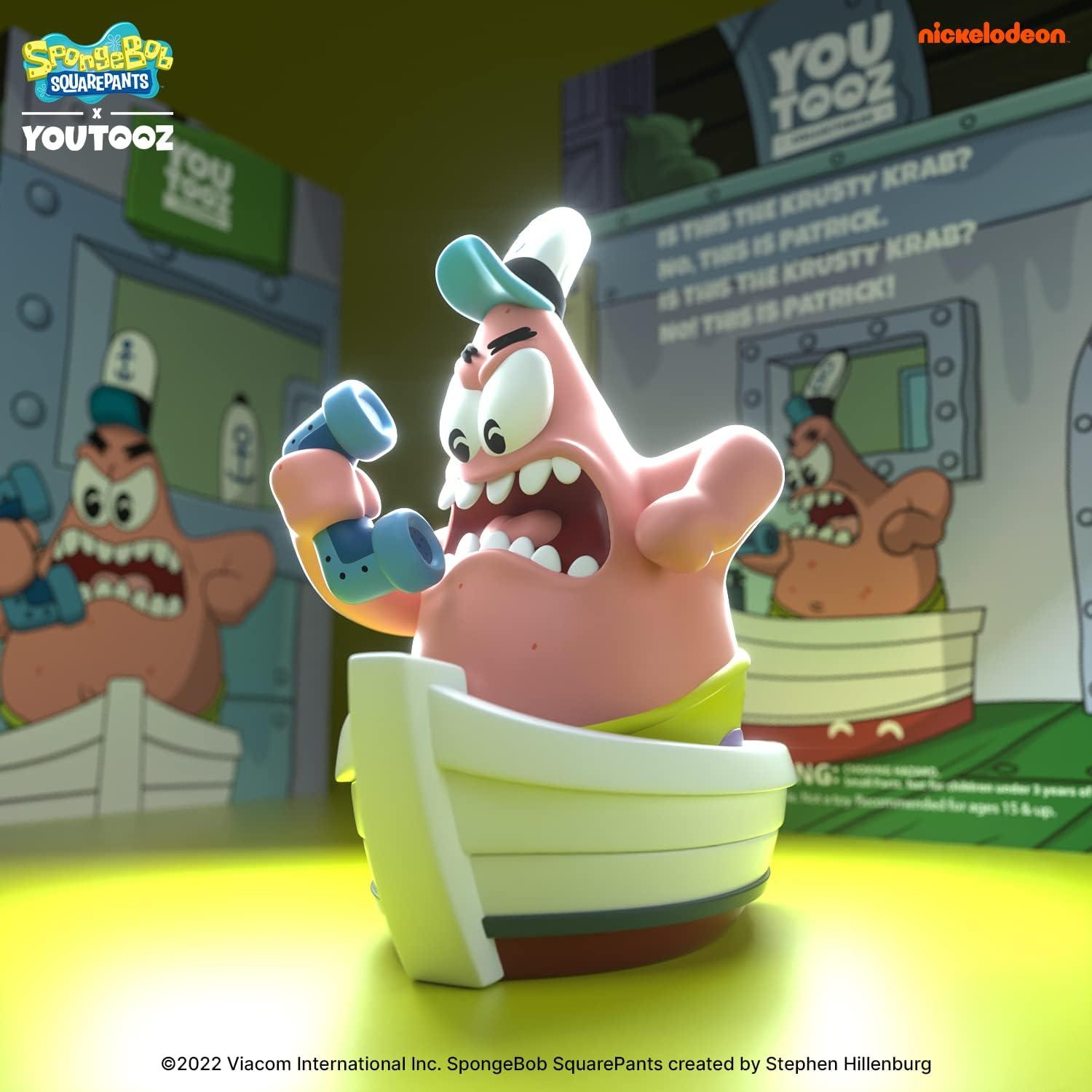 imageYoutooz Savage Patrick Vinyl Figure Limited Edition Collectible Toy 48 Stylized Figurine Premium Display Art Toy Gift for Fans amp CollectorsNo This is Patrick