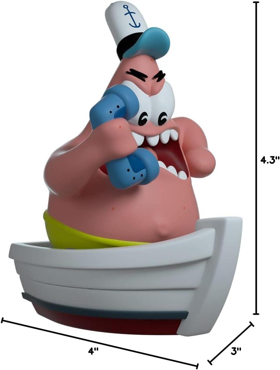 imageYoutooz Savage Patrick Vinyl Figure Limited Edition Collectible Toy 48 Stylized Figurine Premium Display Art Toy Gift for Fans amp CollectorsNo This is Patrick