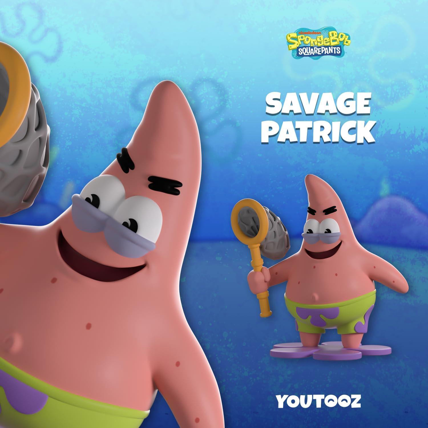 imageYoutooz Savage Patrick Vinyl Figure Limited Edition Collectible Toy 48 Stylized Figurine Premium Display Art Toy Gift for Fans amp CollectorsSavage Patrick