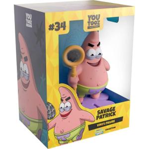 Youtooz Savage Patrick Vinyl Figure Limited Edition Collectible Toy 4.8″ Stylized Figurine Premium Display Art Toy Gift for Fans & Collectors(Savage Patrick)