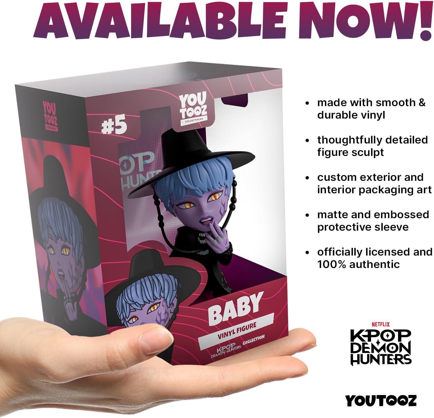imageYoutooz Kpop Demon Hunters Rumi 47 Vinyl Figure Collectible Rumi Figure from Kpop Demon Hunters Vinyl CollectionBaby