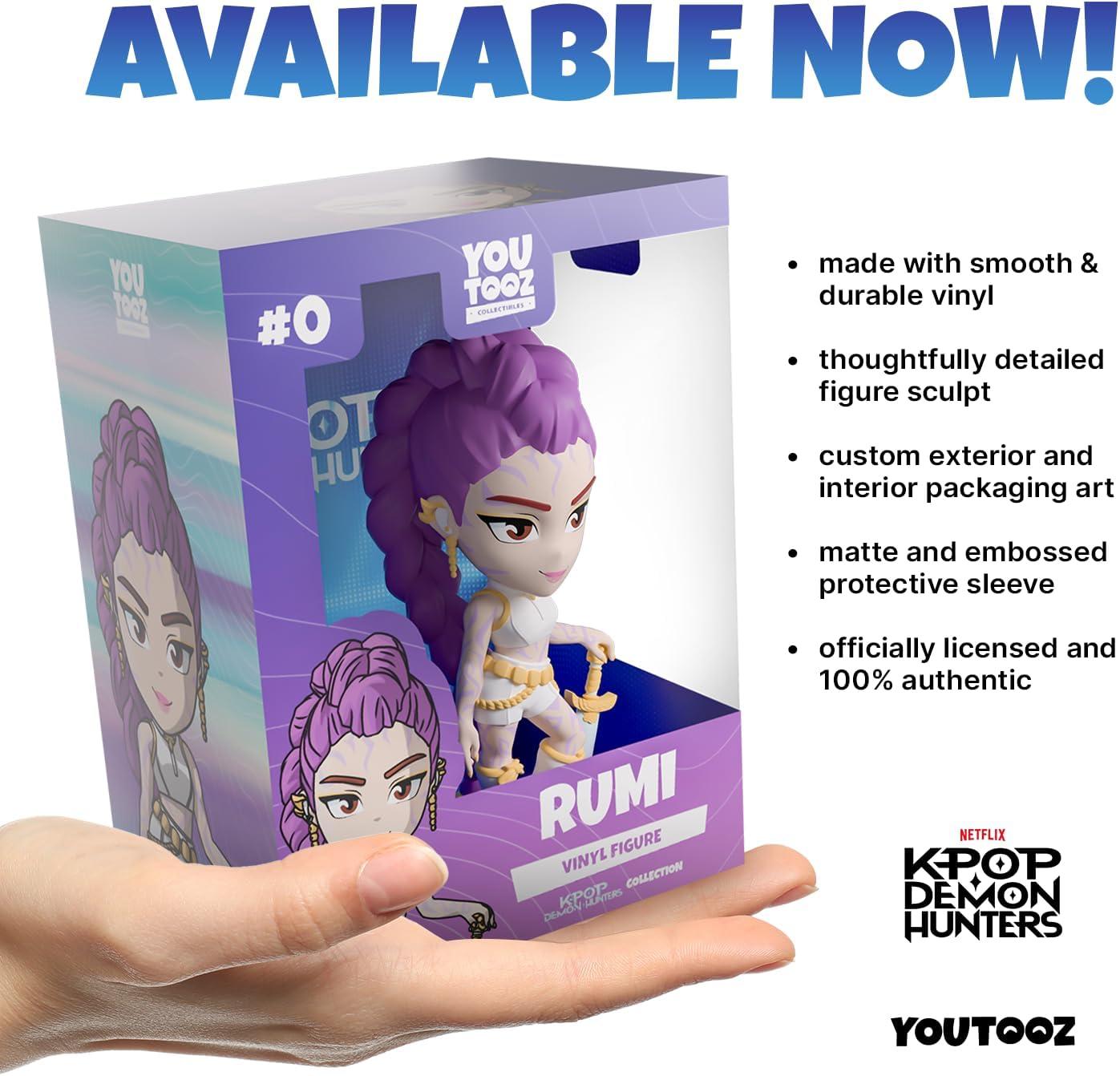 imageYoutooz Kpop Demon Hunters Rumi 47 Vinyl Figure Collectible Rumi Figure from Kpop Demon Hunters Vinyl CollectionRumi