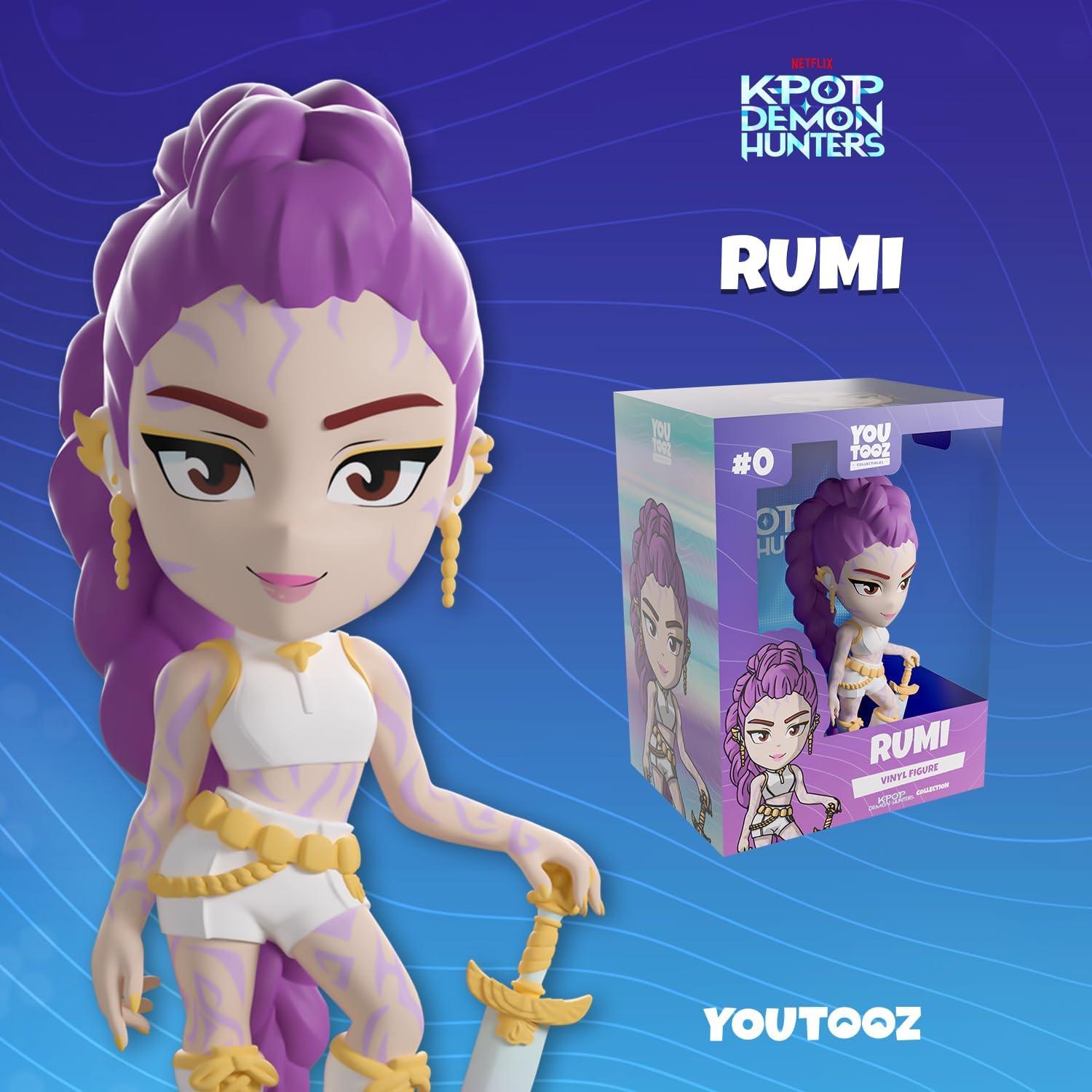 imageYoutooz Kpop Demon Hunters Rumi 47 Vinyl Figure Collectible Rumi Figure from Kpop Demon Hunters Vinyl CollectionRumi