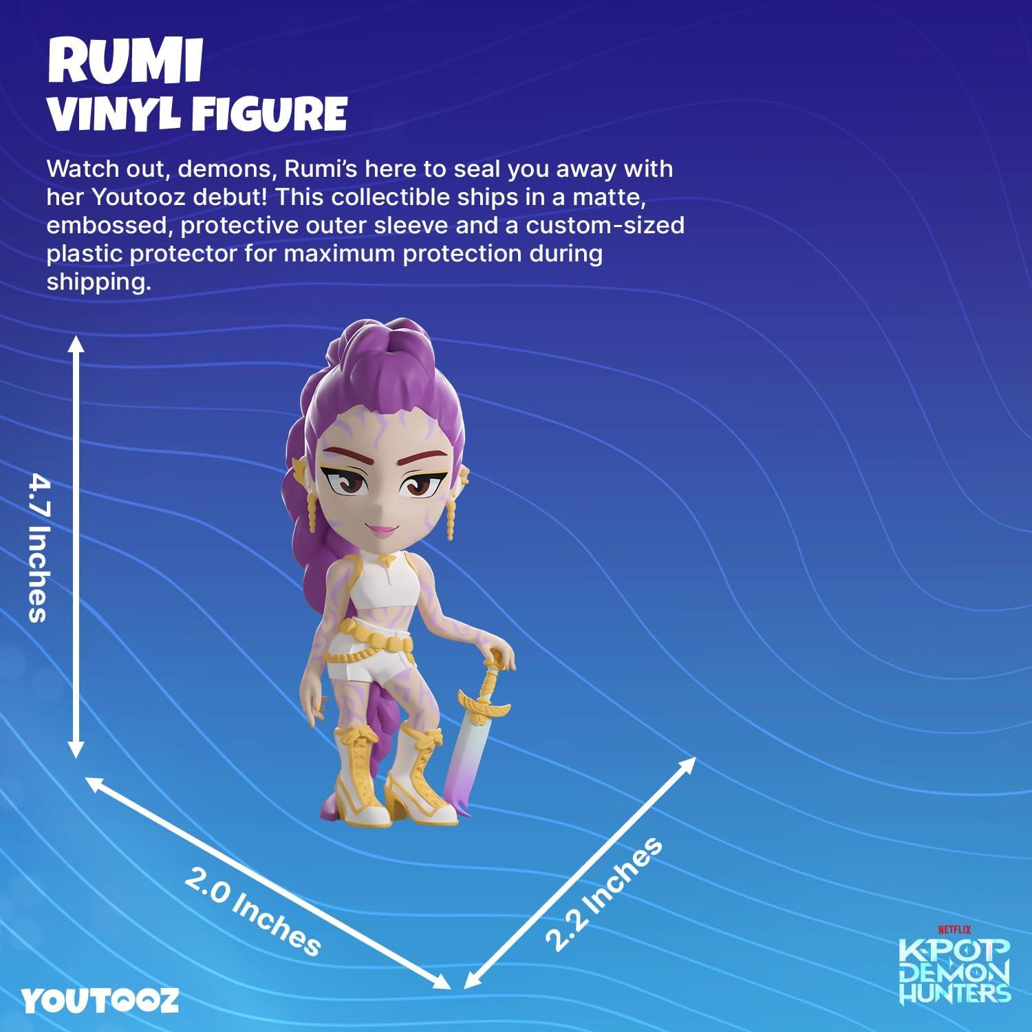 imageYoutooz Kpop Demon Hunters Rumi 47 Vinyl Figure Collectible Rumi Figure from Kpop Demon Hunters Vinyl CollectionRumi