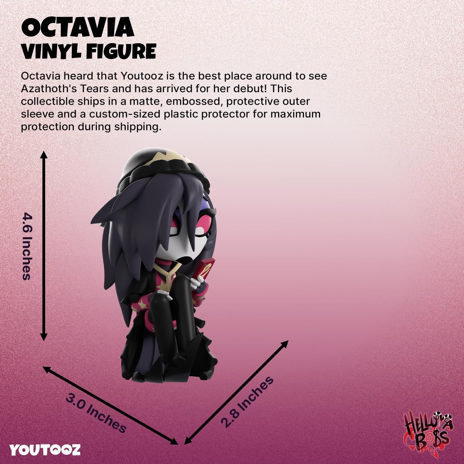 imageYoutooz Helluva Boss Beelzebub 5 Vinyl Figure Collectible Beelzebub Figure from Helluva Boss CollectionOctavia
