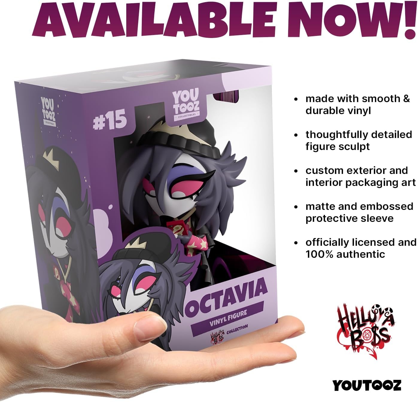 imageYoutooz Helluva Boss Beelzebub 5 Vinyl Figure Collectible Beelzebub Figure from Helluva Boss CollectionOctavia