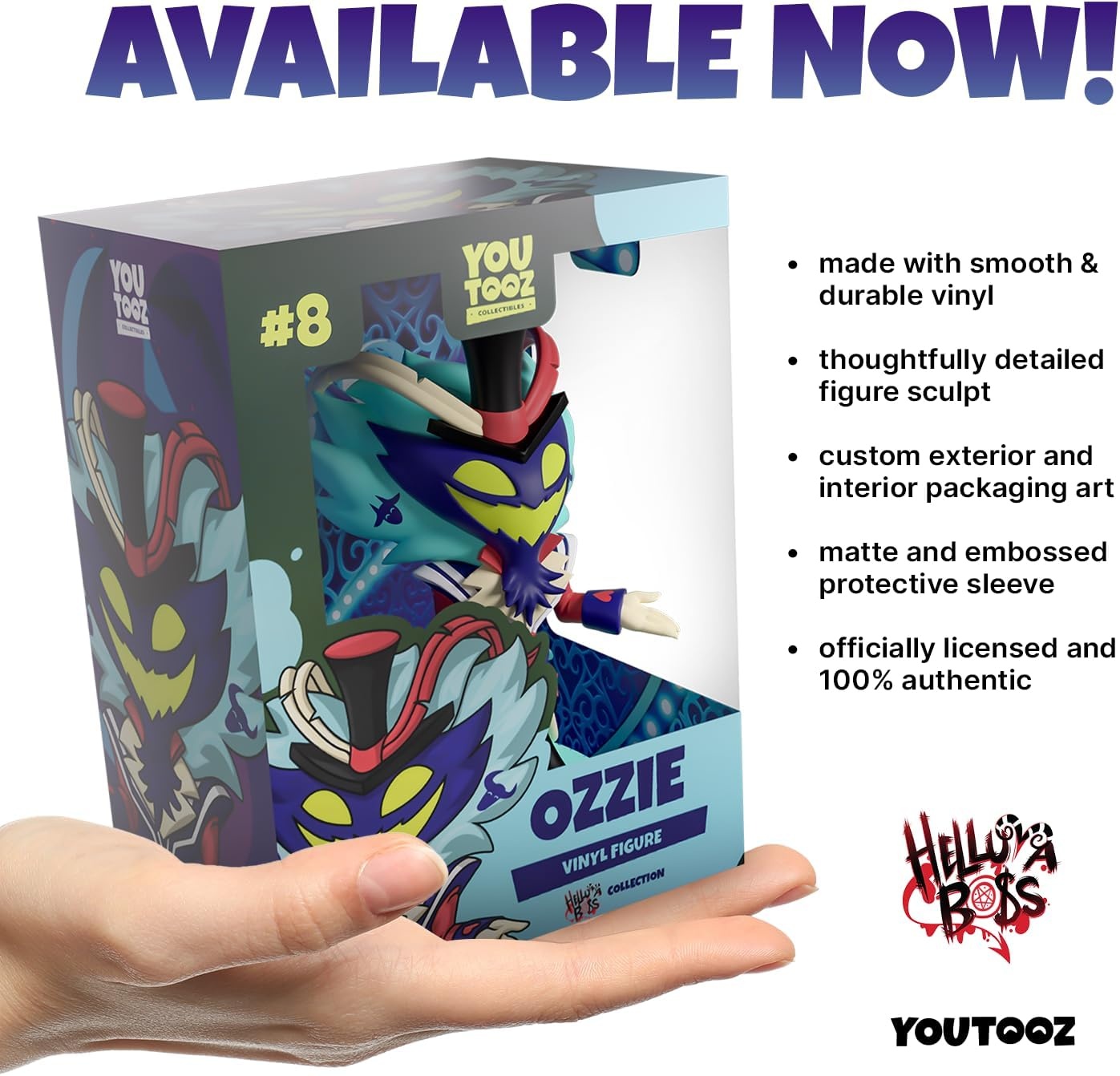 imageYoutooz Helluva Boss Beelzebub 5 Vinyl Figure Collectible Beelzebub Figure from Helluva Boss CollectionOzzie