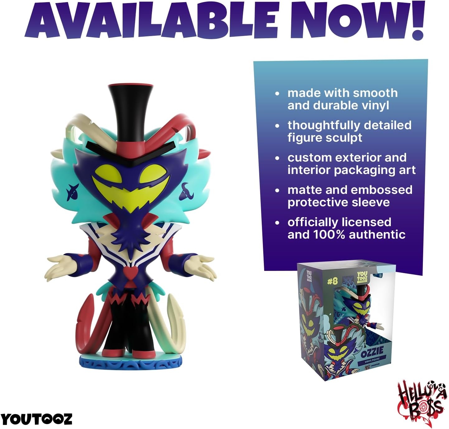 imageYoutooz Helluva Boss Beelzebub 5 Vinyl Figure Collectible Beelzebub Figure from Helluva Boss CollectionOzzie