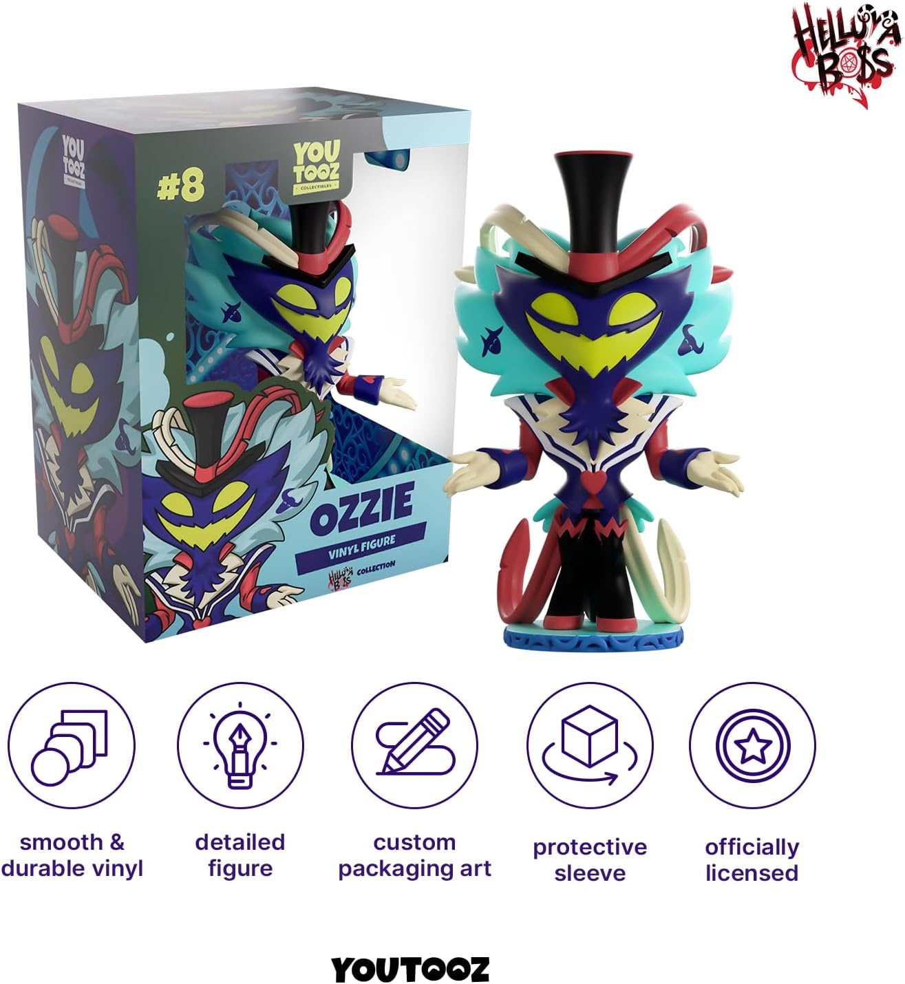 imageYoutooz Helluva Boss Beelzebub 5 Vinyl Figure Collectible Beelzebub Figure from Helluva Boss CollectionOzzie