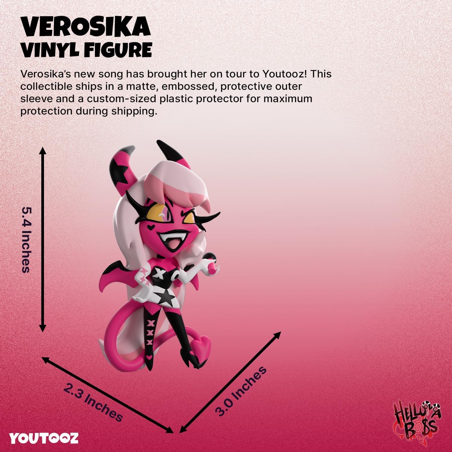 imageYoutooz Helluva Boss Beelzebub 5 Vinyl Figure Collectible Beelzebub Figure from Helluva Boss CollectionVerosika