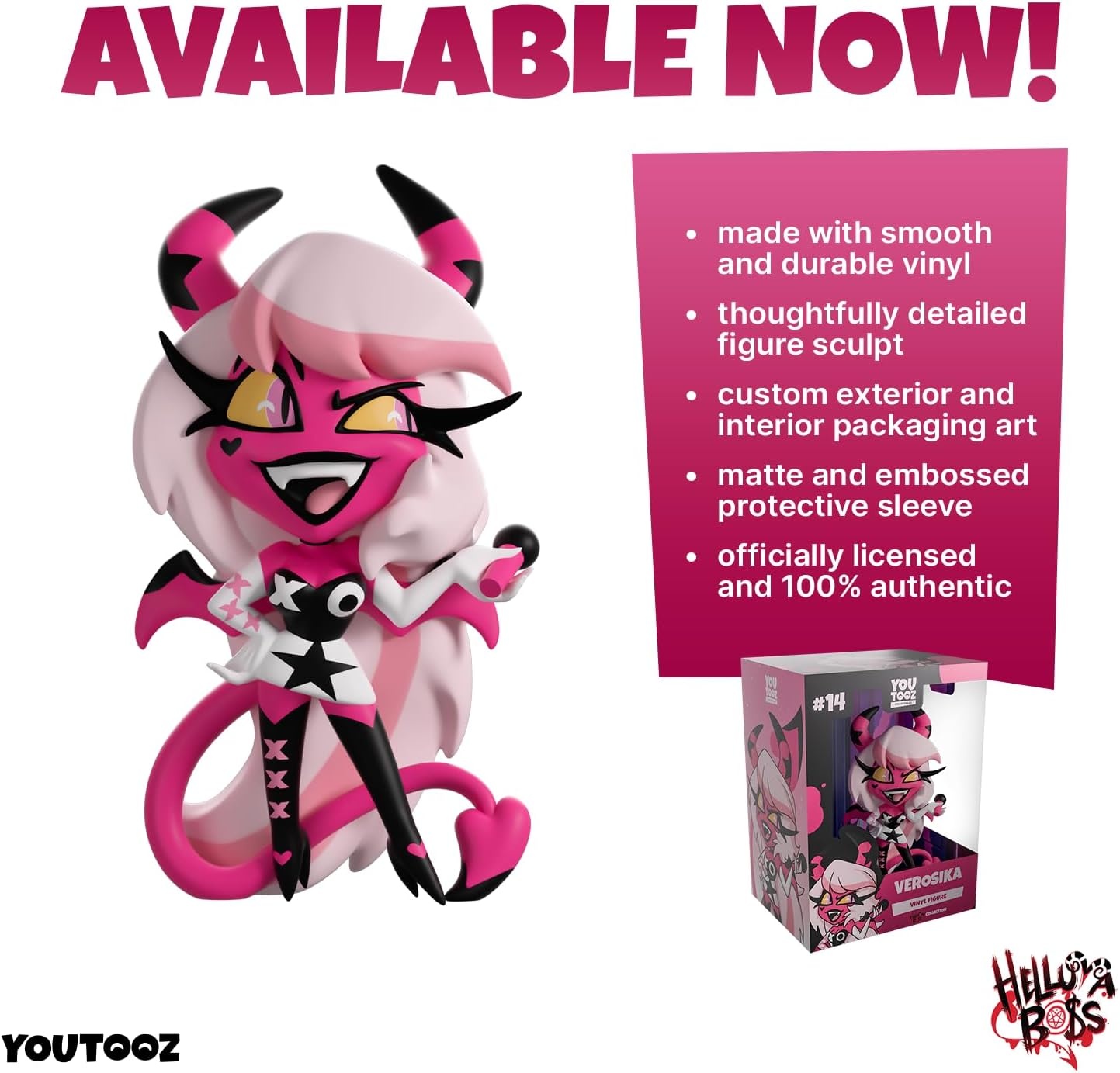 imageYoutooz Helluva Boss Beelzebub 5 Vinyl Figure Collectible Beelzebub Figure from Helluva Boss CollectionVerosika
