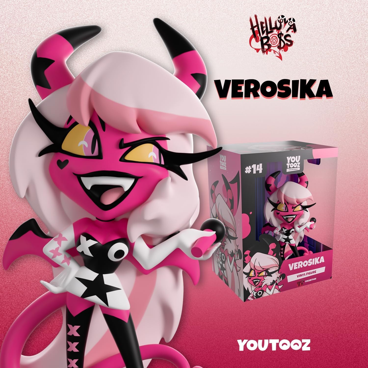 imageYoutooz Helluva Boss Beelzebub 5 Vinyl Figure Collectible Beelzebub Figure from Helluva Boss CollectionVerosika