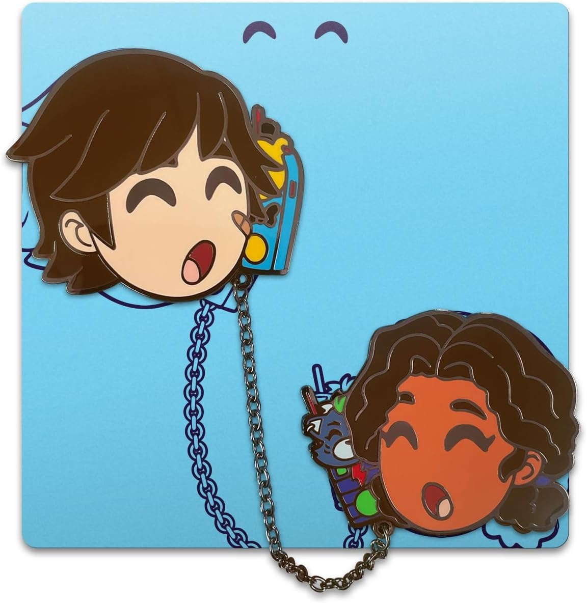 imageYoutooz Gregory amp Cassie Connected Pin Set Official Licensed Pins Collectors Box Includes Pin by Youtooz Five Nights at Freddys Collection