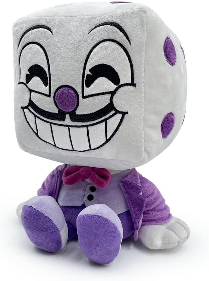 image:imageYoutooz Ms Chalice Plush Toy 9 Inches Plush Toy Super Soft and Huggable Stuffed Doll of Cuphead Perfect for Collectors amp Gamers of Cuphead Officially LicensedKing Dice Plush 9