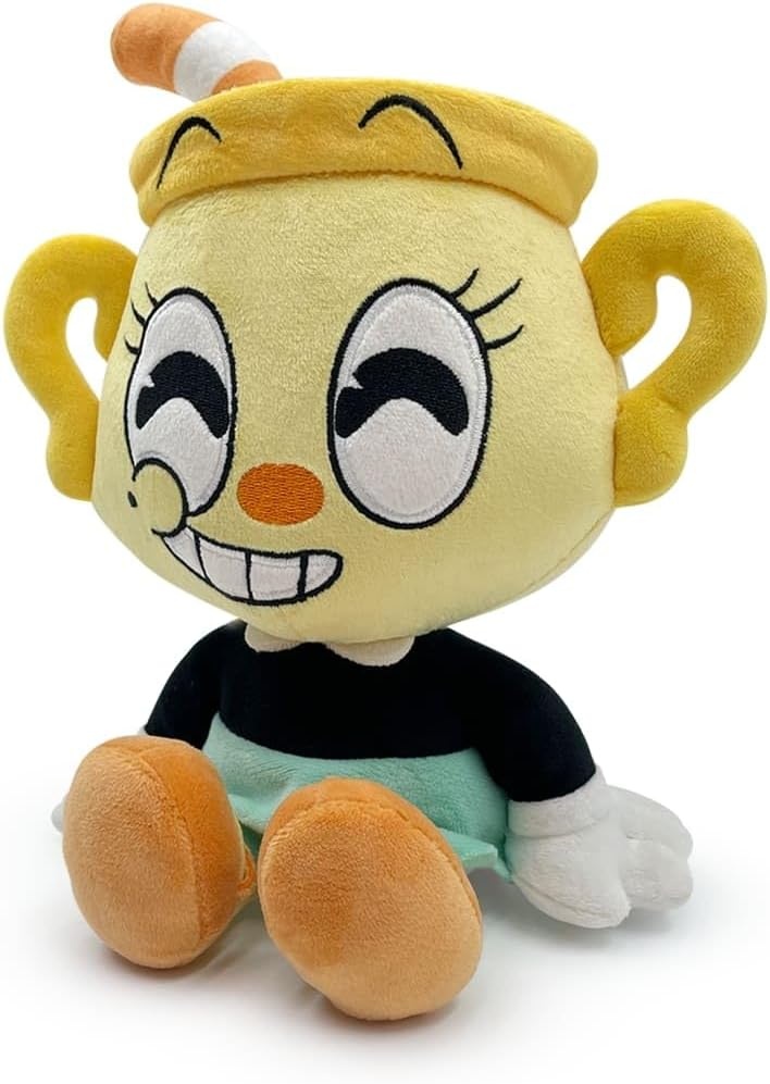 image:imageYoutooz Ms Chalice Plush Toy 9 Inches Plush Toy Super Soft and Huggable Stuffed Doll of Cuphead Perfect for Collectors amp Gamers of Cuphead Officially LicensedMsChalice Plush 9