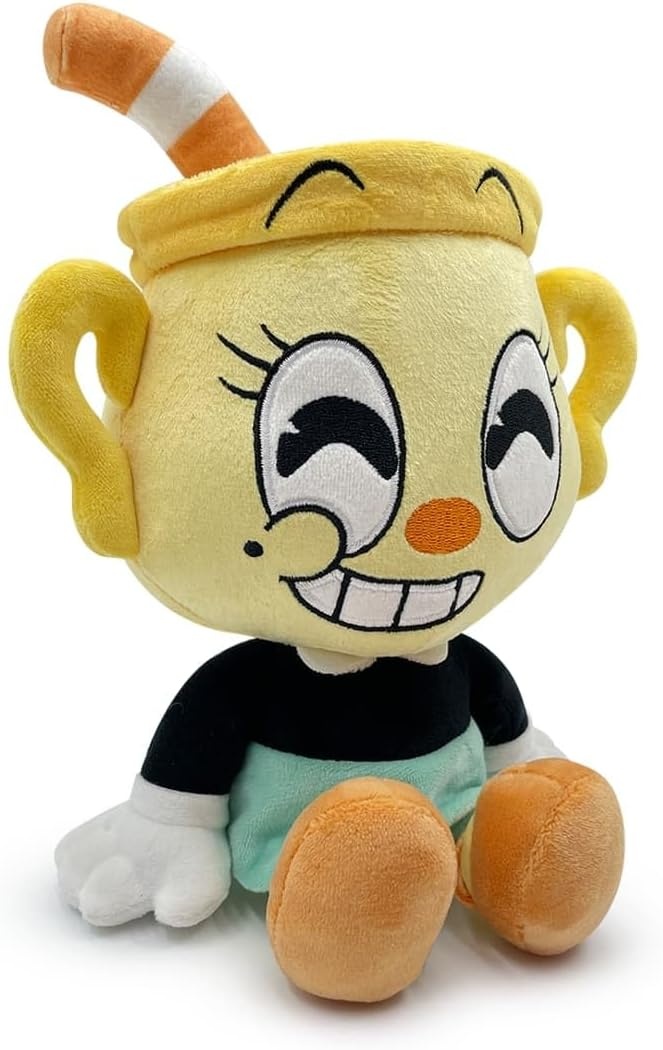 image:imageYoutooz Ms Chalice Plush Toy 9 Inches Plush Toy Super Soft and Huggable Stuffed Doll of Cuphead Perfect for Collectors amp Gamers of Cuphead Officially LicensedMsChalice Plush 9