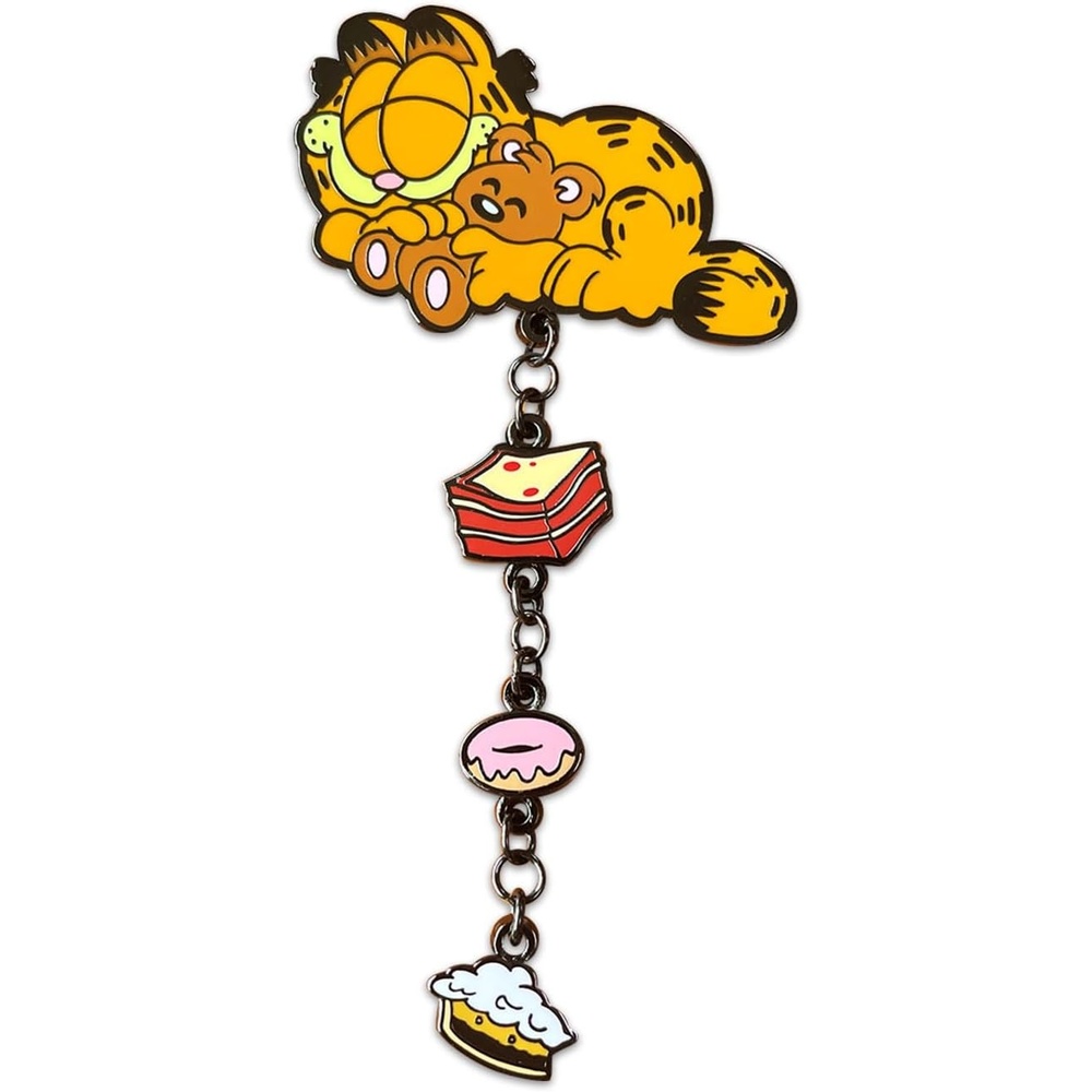 image:imageGarfield Dangling Pin Badge Garfield 13 cm