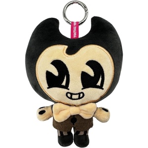 Youtooz Chibi Bendy Keychain 5 Inch, Bendy and the Ink Machine Collectible Plush Keychain, Gaming Accessory for Fans and Collectors